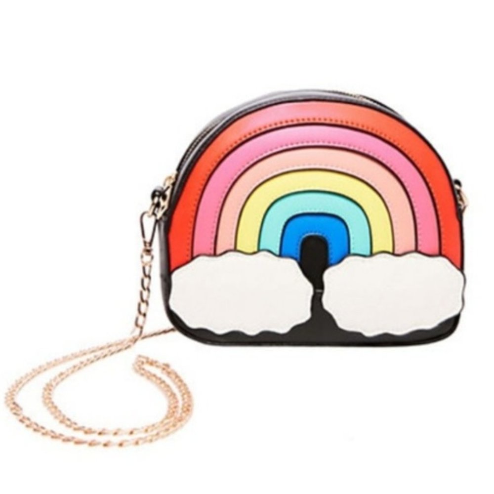 Betsey Johnson OVER THE RAINBOW CROSSBODY COLLECTIBLE - Picture 2 of 6